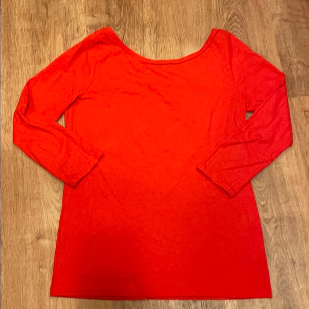 J Crew Scoop Back Ballerina Tee